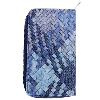 Woven Leather Pouch